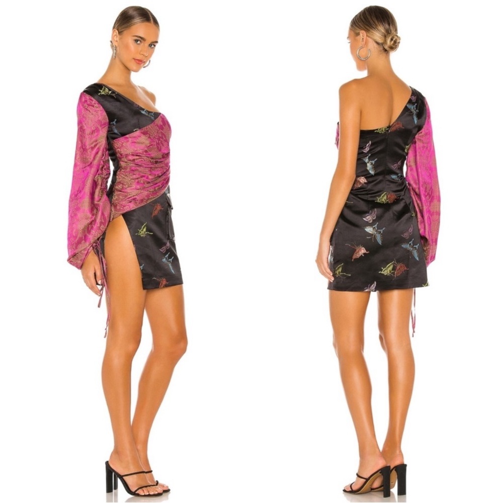 Kim Shui One Shoulder Mini Dress